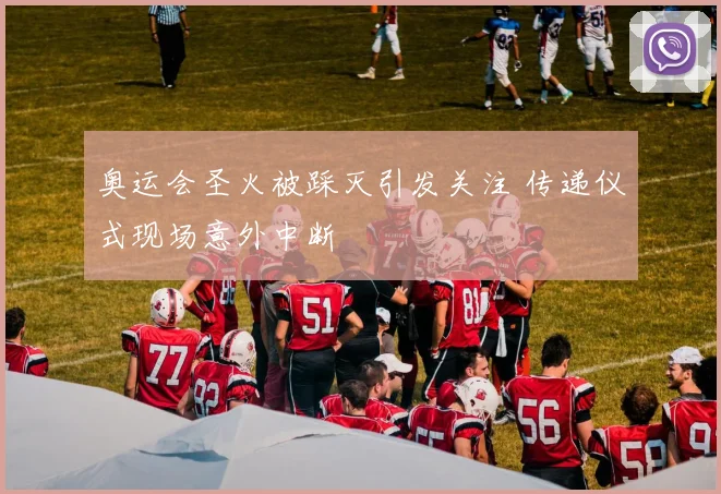 奥运会圣火被踩灭引发关注 传递仪式现场意外中断